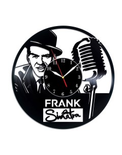 Часы из виниловой пластинки Frank Sinatra (c) vinyllab