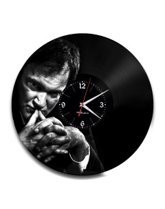 Часы из виниловой пластинки Квентин Тарантино (c) vinyllab