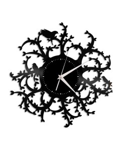 Часы из виниловой пластинки Декоративные (c) vinyllab