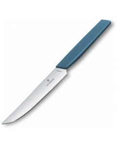 Нож кухонный Swiss Modern 6 9006 122 стальной для стейка лезв 120мм прямая за Victorinox