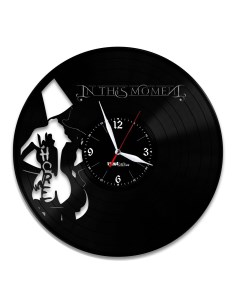 Часы из виниловой пластинки In This Moment (c) vinyllab