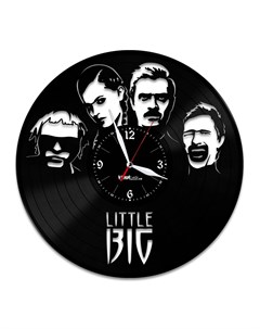 Часы из виниловой пластинки Little Big (c) vinyllab
