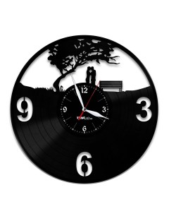 Часы из виниловой пластинки Свидание (c) vinyllab