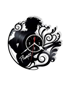 Часы из виниловой пластинки Prince (c) vinyllab