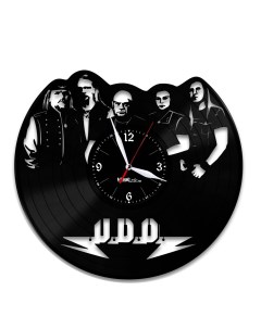 Часы из виниловой пластинки UDO (c) vinyllab