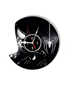 Часы из виниловой пластинки Человек паук (c) vinyllab