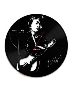 Часы из виниловой пластинки В Цой (c) vinyllab