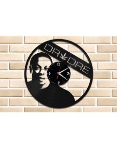 Часы из виниловой пластинки Dr Dre (c) vinyllab