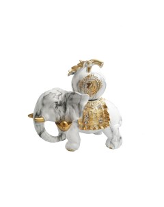 Декоративная фигурка Слон с тыквой Дары востока