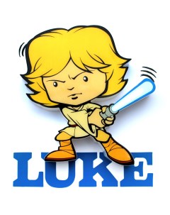 Пробивной мини 3D светильник StarWars Звёздные Войны Luke Skywalker Люк Скайуокер Star wars