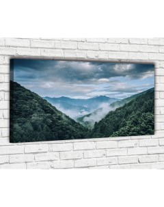 Картина на холсте Захватывающий пейзаж 60х100 см Ф0034 с креплениями Добродаров