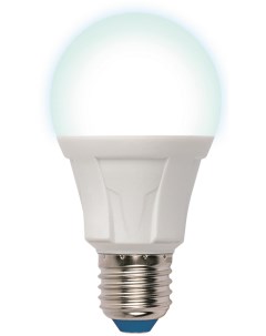 Лампа светодиодная груша LED A60 E27 18W 4000K Uniel