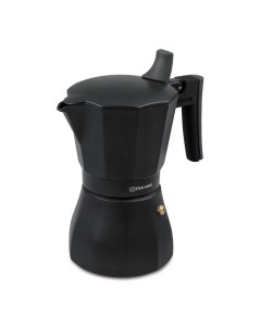 Кофеварка Kafferro гейзерная на 9 чашек чёрный 450 мл Rondell