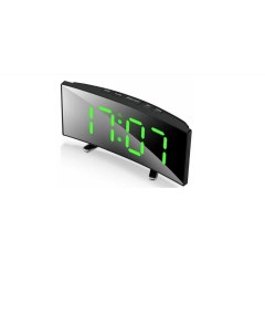 Часы электронные зеркальные NA 7816 зеленое свечение Led mirror
