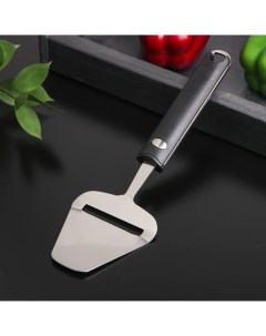 Нож лопатка для сыра Bonjo 25х7 7 см рабочая часть 8 5 см цвет черный Nobrand