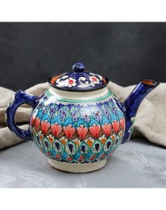 Чайник Риштанская Керамика 1000мл Шафран