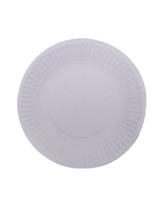 Набор одноразовых тарелок d 17 см цвет белый Мистерия