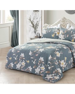 Комплект постельного белья сатин с одеялом DA04 Размер Евро Diva afrodita