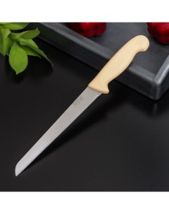 Нож кухонный Pratik хлебный 17 см нержавеющая сталь пластик 43020 Sima-land