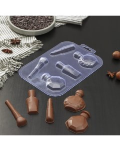 Форма для шоколада и конфет Красота цвет прозрачный пластик Sima-land