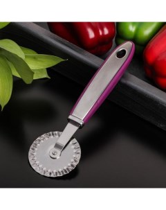 Нож для пиццы Blade 20 см ручка soft touch цвет фиолетовый Доляна