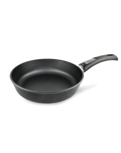 Сковорода литая 24 см Нева Металл Посуда Титан 9024 без крышки со съемной ручкой Нева-металл