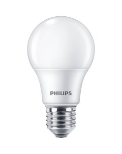 Светодиодная лампа LED E27 груша 5Вт 4000К белый нейтральный Philips
