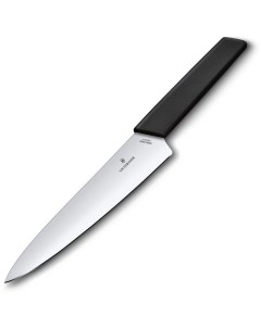 Нож разделочный Swiss Modern 19 см нержавеющая сталь черный Victorinox