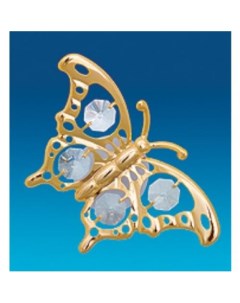 Фигурка декоративная Бабочка 7 см на присоске Crystal temptations