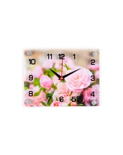 Часы Настенные Розы Рубин