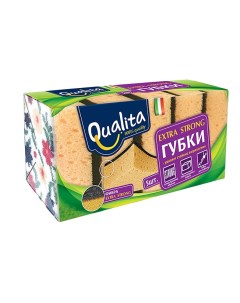 Губка для посуды Extra Strong 5 шт Qualita