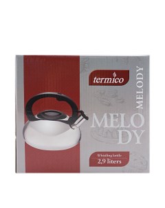 Чайник для плиты со свистком 2 9 л Termico