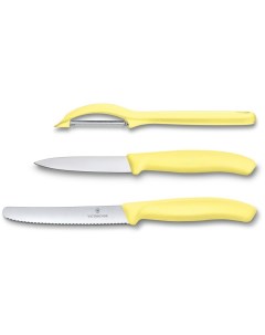 Набор из 3 кухонных ножей Swiss Classic Trend Colors Victorinox