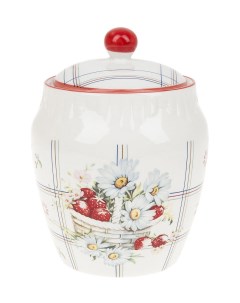 Банка для сыпучих продуктов Лукошко 1150мл KENG 0600116 Best home porcelain