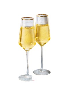 Набор фужеров для шампанского ULTIME BORD OR 4шт 230мл Cristal d’arques