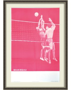Волейбол спортивный плакат СССР Rarita