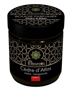 Ароматическая свеча Атласский кедр Bougie Parfumee Cedre D Atlas 100г Argan oil