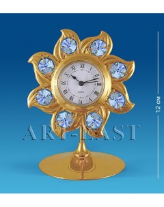 Настольные часы Золотой цветочек Crystal temptations