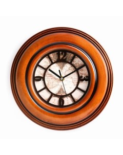 Настенные часы серия Интерьер Анталья плавный ход d 28 см толщина 3 8 см Mikhail moskvin