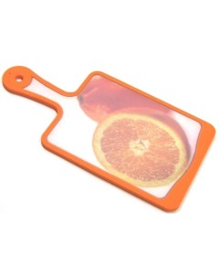 Разделочная доска Flutto 35x18 апельсин Microban