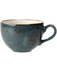 Чашка чайная Крафт 0 225 л 9 см синий фарфор 11300189 Steelite