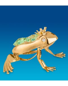 Фигурка Царевна лягушка с цв кр Юнион Crystal temptations