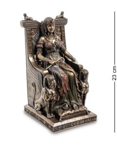 Статуэтка Египетская царица на троне Veronese