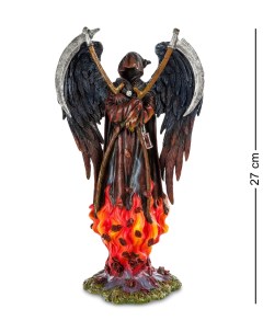 Статуэтка Ангел смерти в огне Veronese