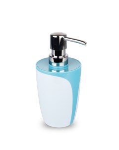 Дозатор настольный для жидкого мыла Drop голубой B0458 1 пластик Аквалиния