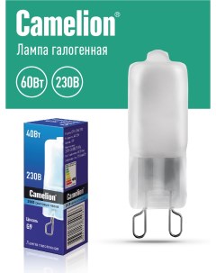 Лампа галогенная G9 40W FR 1 Camelion