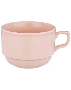 Чашка чайная tint 250 мл розовый 6 штук Lefard