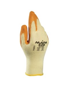 Перчатки текстильные Enduro Titan 328 р 8 M оранжевые желтые Mapa