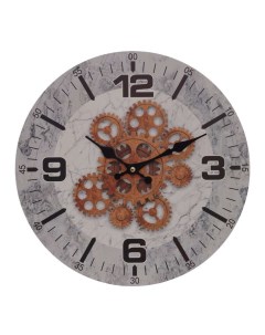 Часы настенные декоративные L33 5 W4 H33 5 см 1xAA не прилаг KSM 756287 Remeco