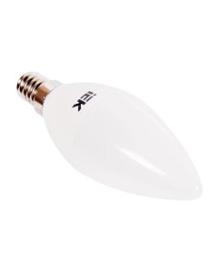 Лампа светодиодная LED 7вт Е14 белый матовая свеча ECO LLE C35 7 230 40 E14 Iek